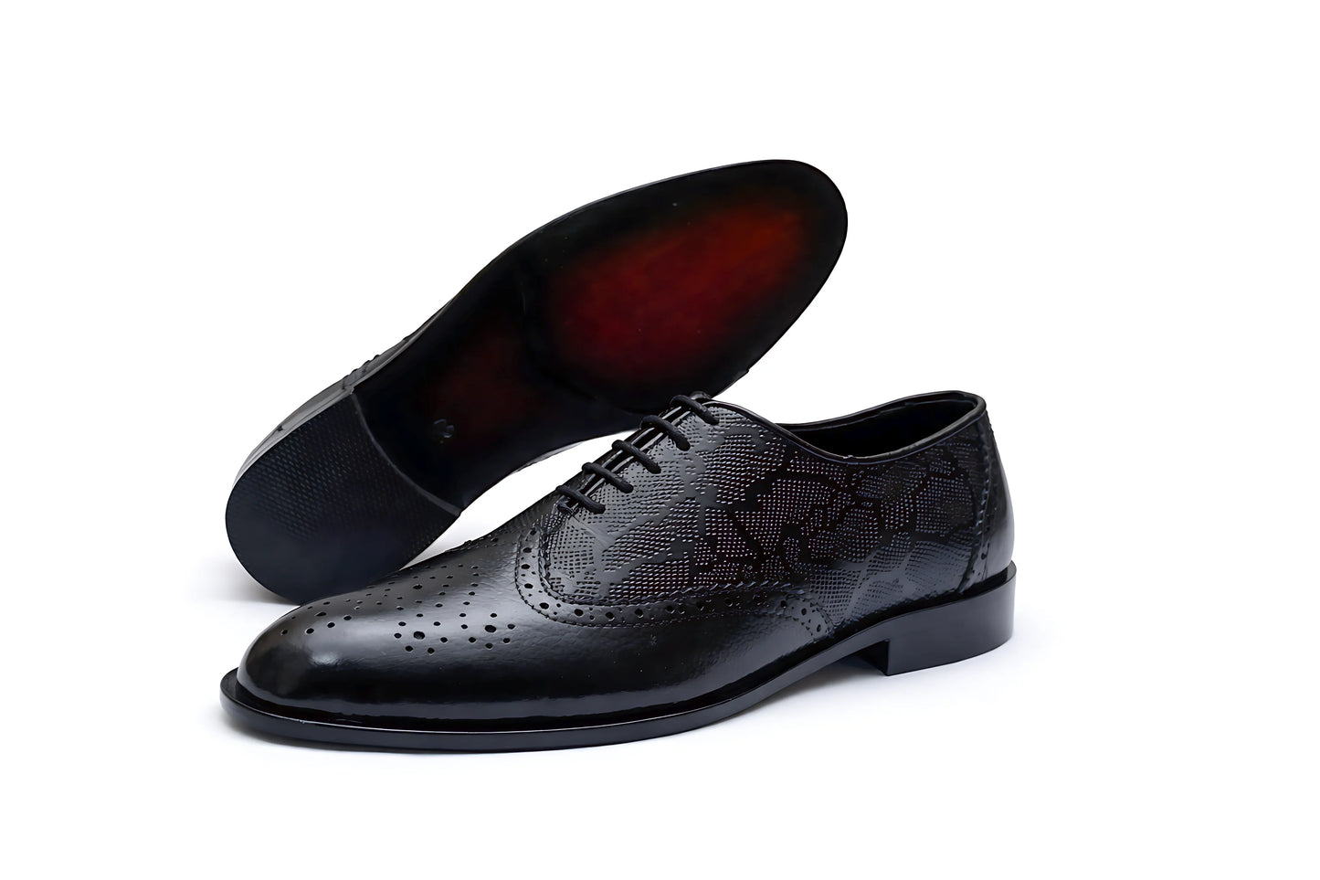 N-1 Broke snake Leather Black