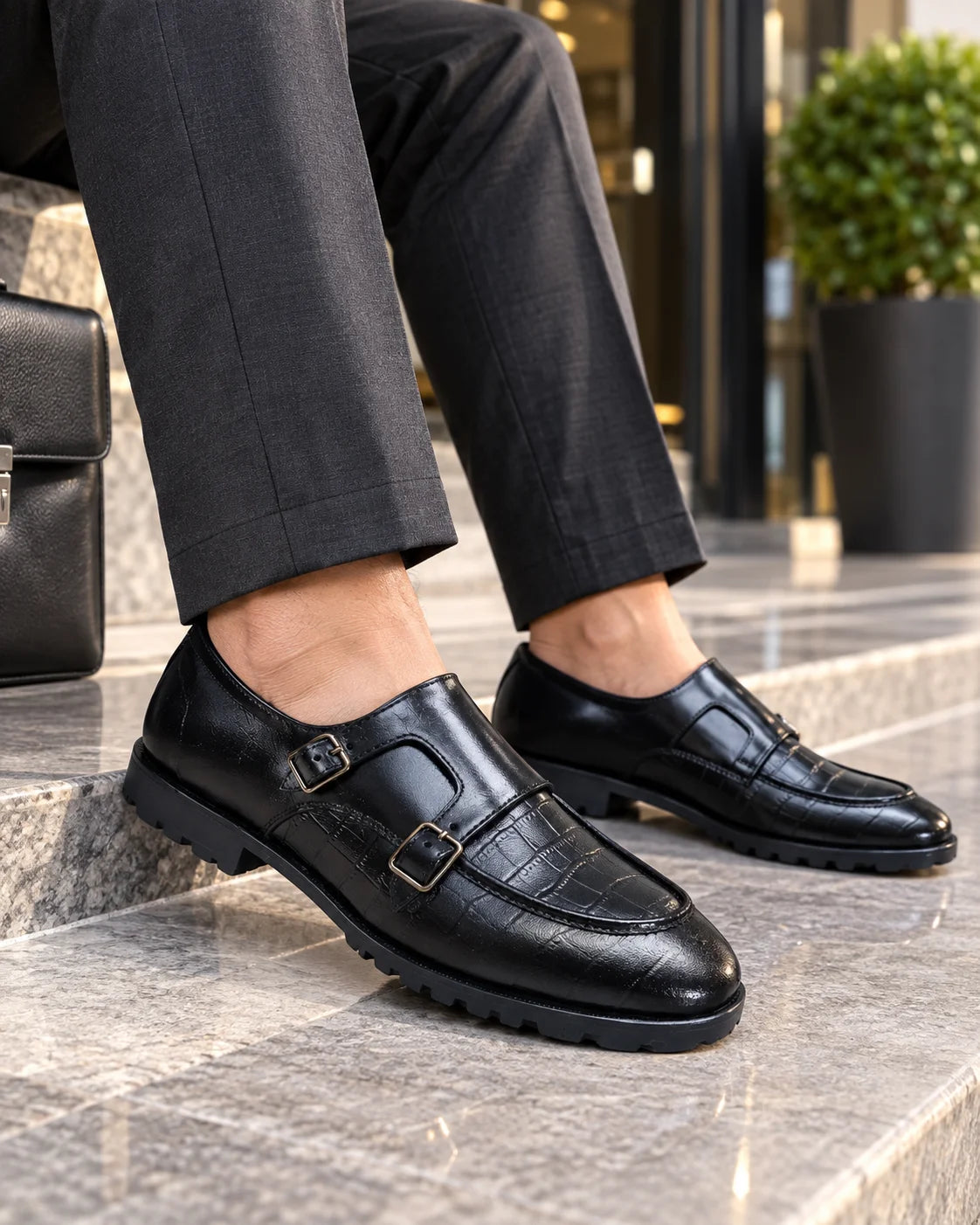 AF-008 Croco Black
