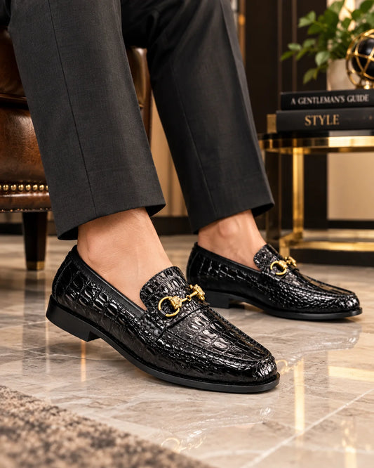AF-016 Hadi Croco Black