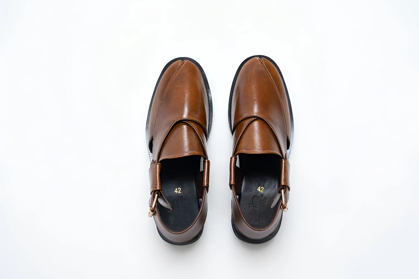 D-1 Peshwari tan High Vibrem sole