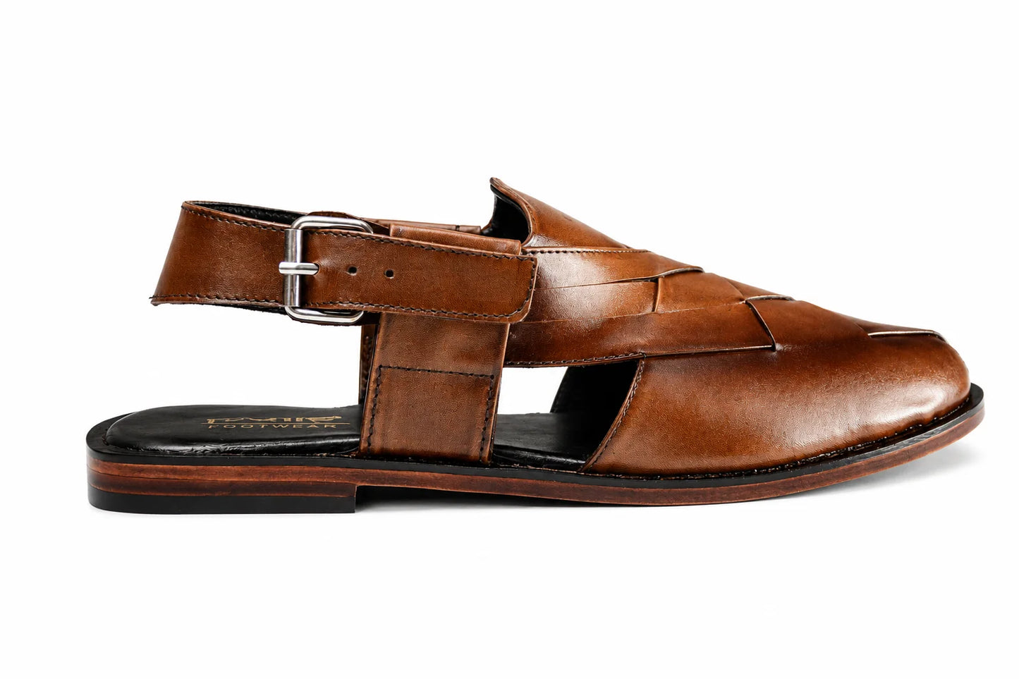 D-2 Peshwari Cross Patti Tan